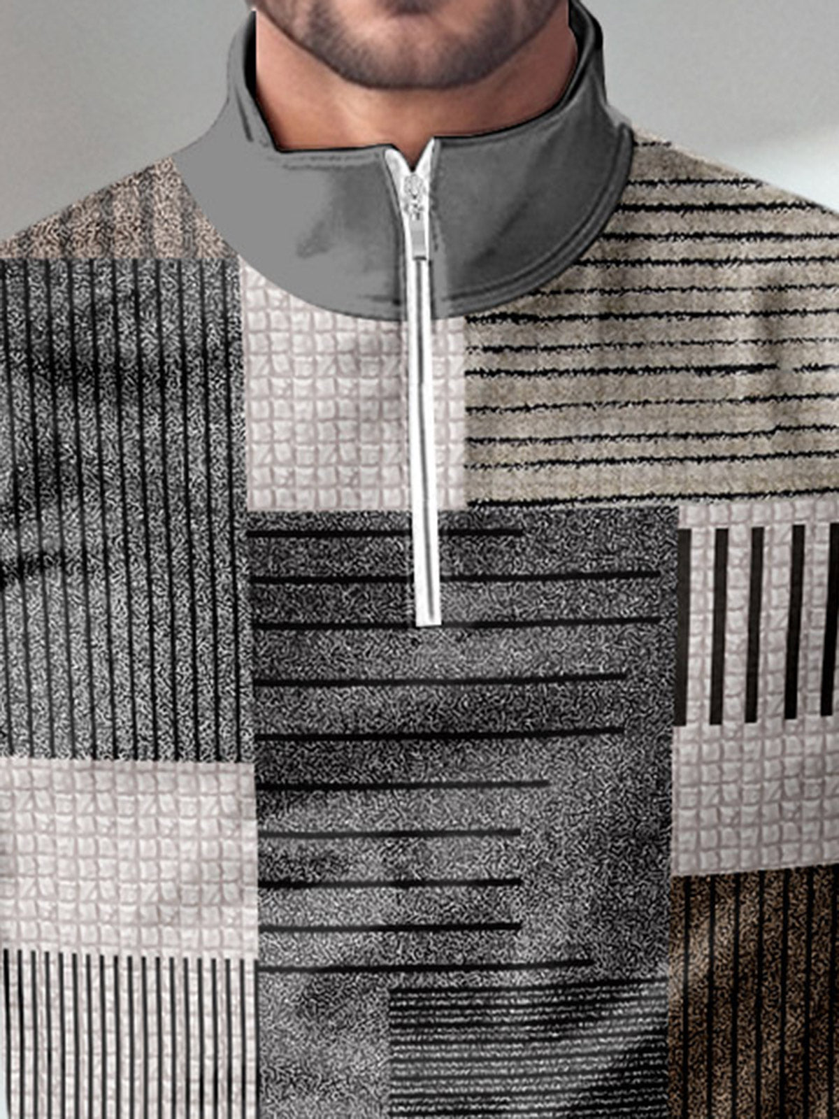 Not So Classic Golf Shirt Quarterzip UPF50+