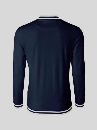 Navycore Men's Golf Shirt Quarterzip UPF50+