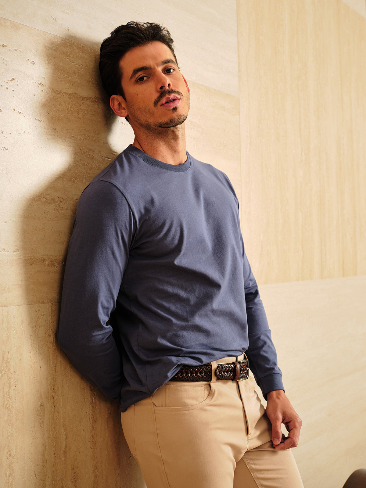 More Than Basic Men's Golf Crewneck T-Shirt