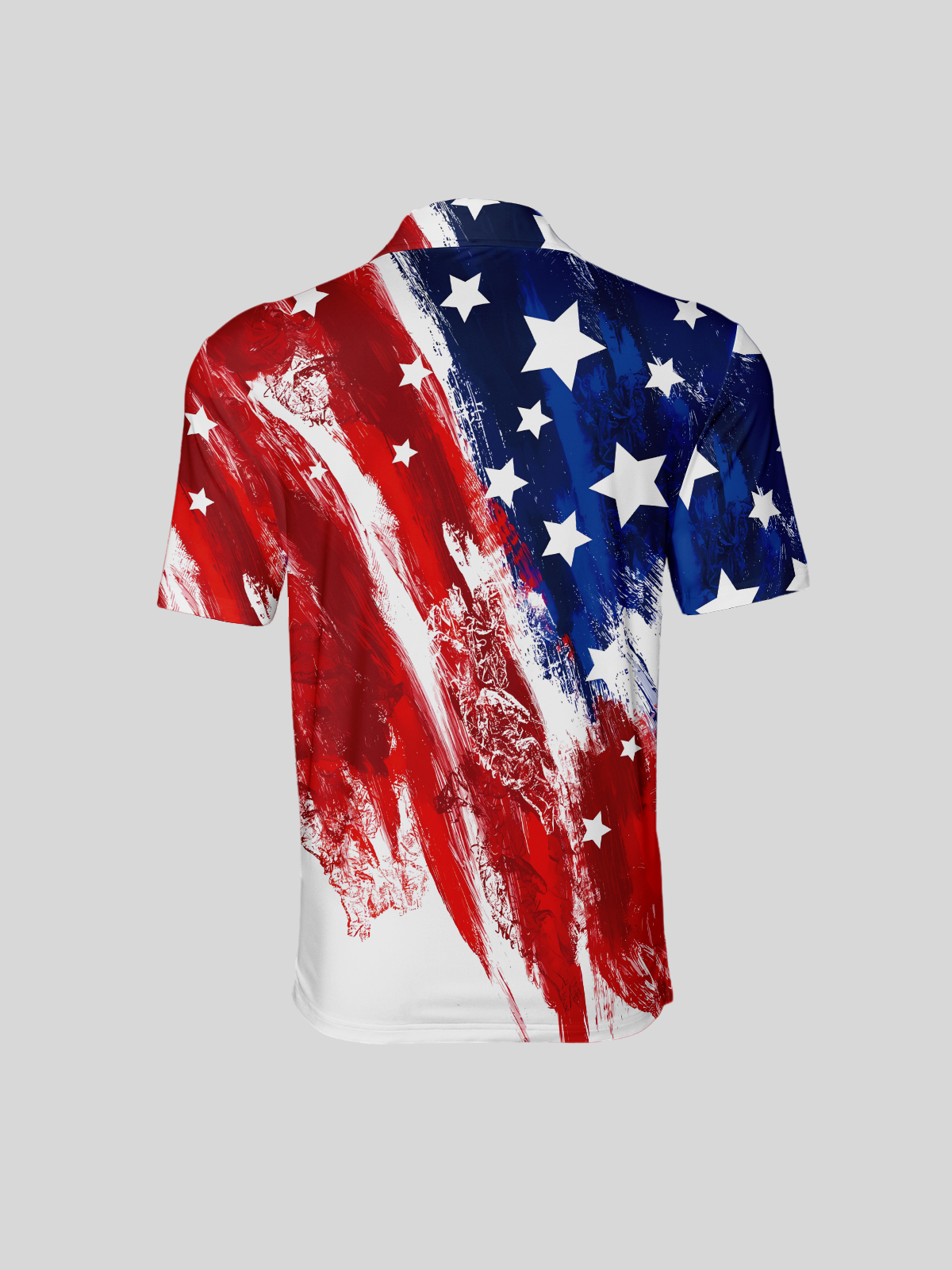 Hyper-prep USA 1776 Top polo da uomo UPF50+