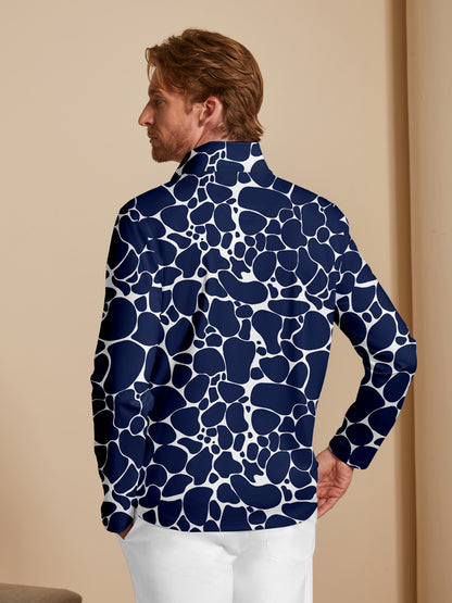 Not So Classic Men's Lightweight Golf Shirt Quarterzip UPF50+