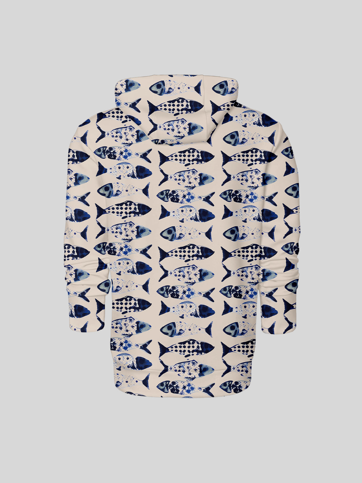 Playful Nautical Men's Golf Hooded Sweatshirt