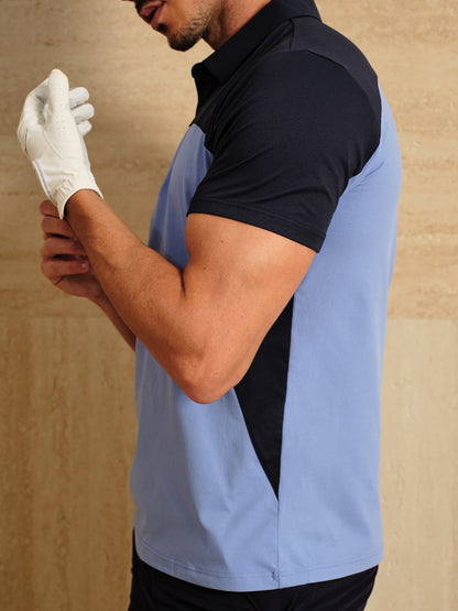More Than Basic Men's Golf Shirt Quarterzip UPF50+