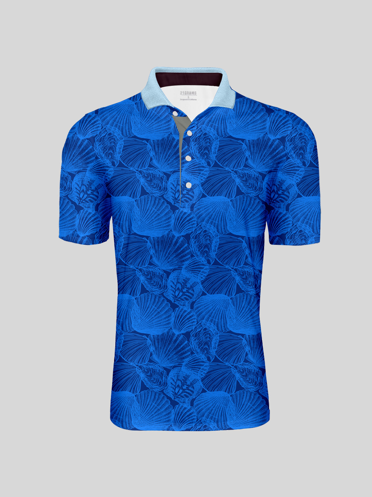 Playful Nautical Men's Polo Top UPF50+