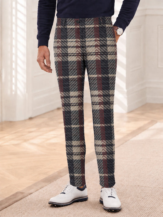Fairway Patchwork Men's Tailored Performance Trouser