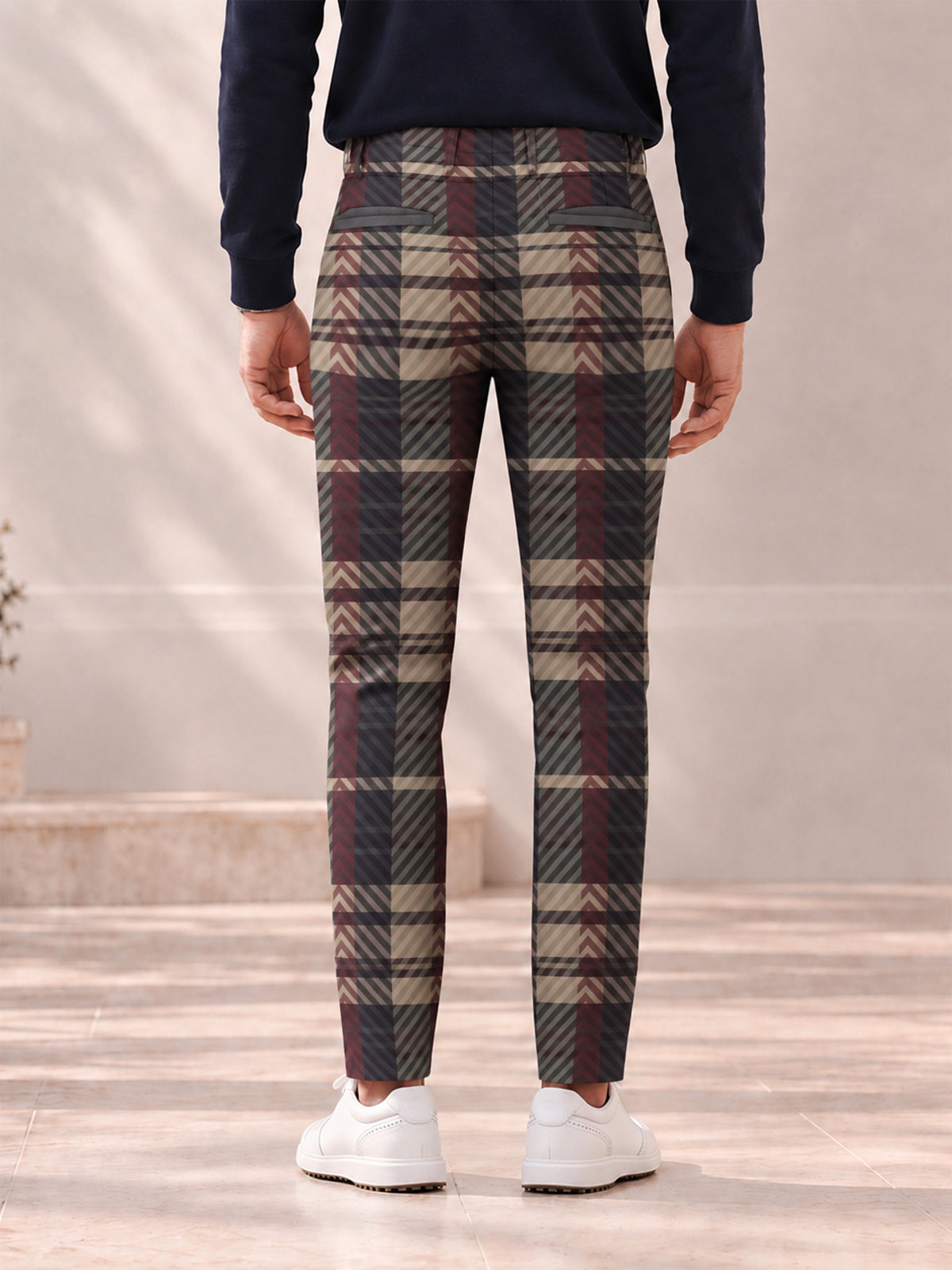 Fairway Patchwork Men's Tailored Performance Trouser