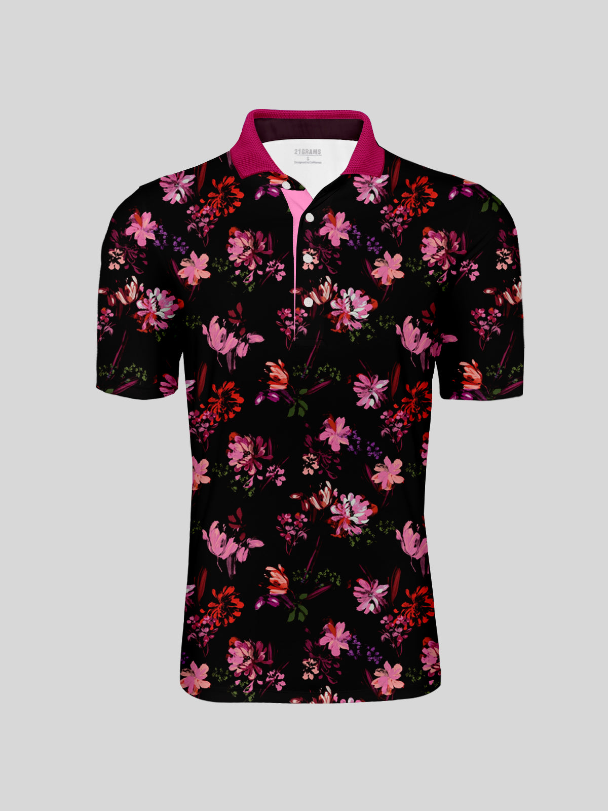Botanical Energy Men's Polo Top UPF50+