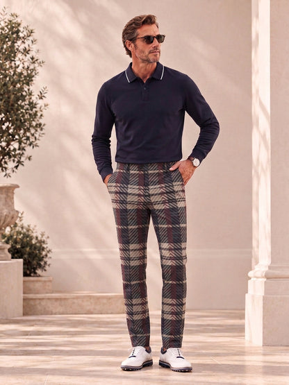 Fairway Patchwork Men's Tailored Performance Trouser