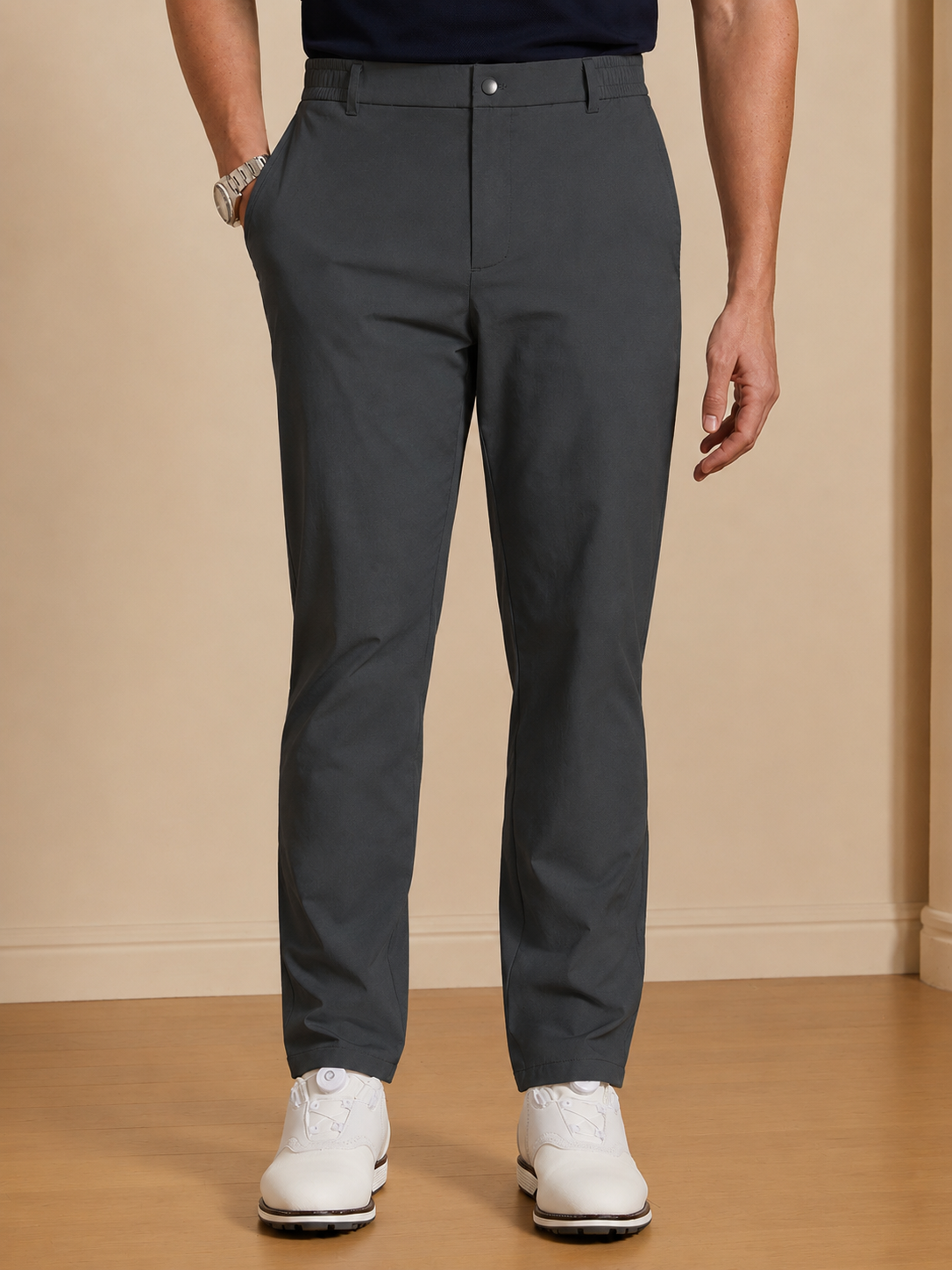 More Than Basic Men's Zipper-Pocket Golf Pants