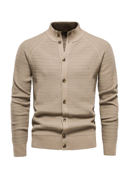 More Than Basic Golf Knit Button Up Cardigan