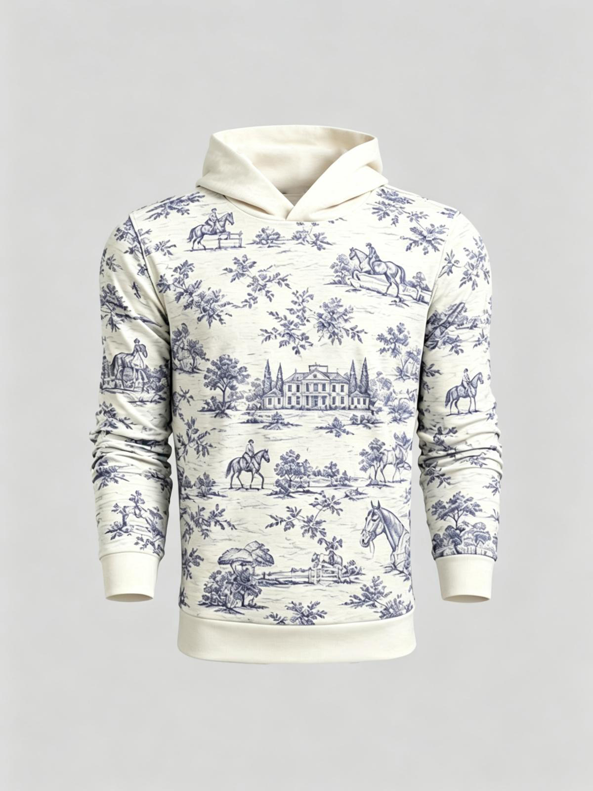 Equestrian Heritage Men's Golf Hooded Sweatshirt