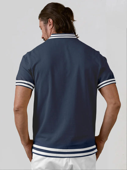 Playful Nautical Polo Top UPF50+
