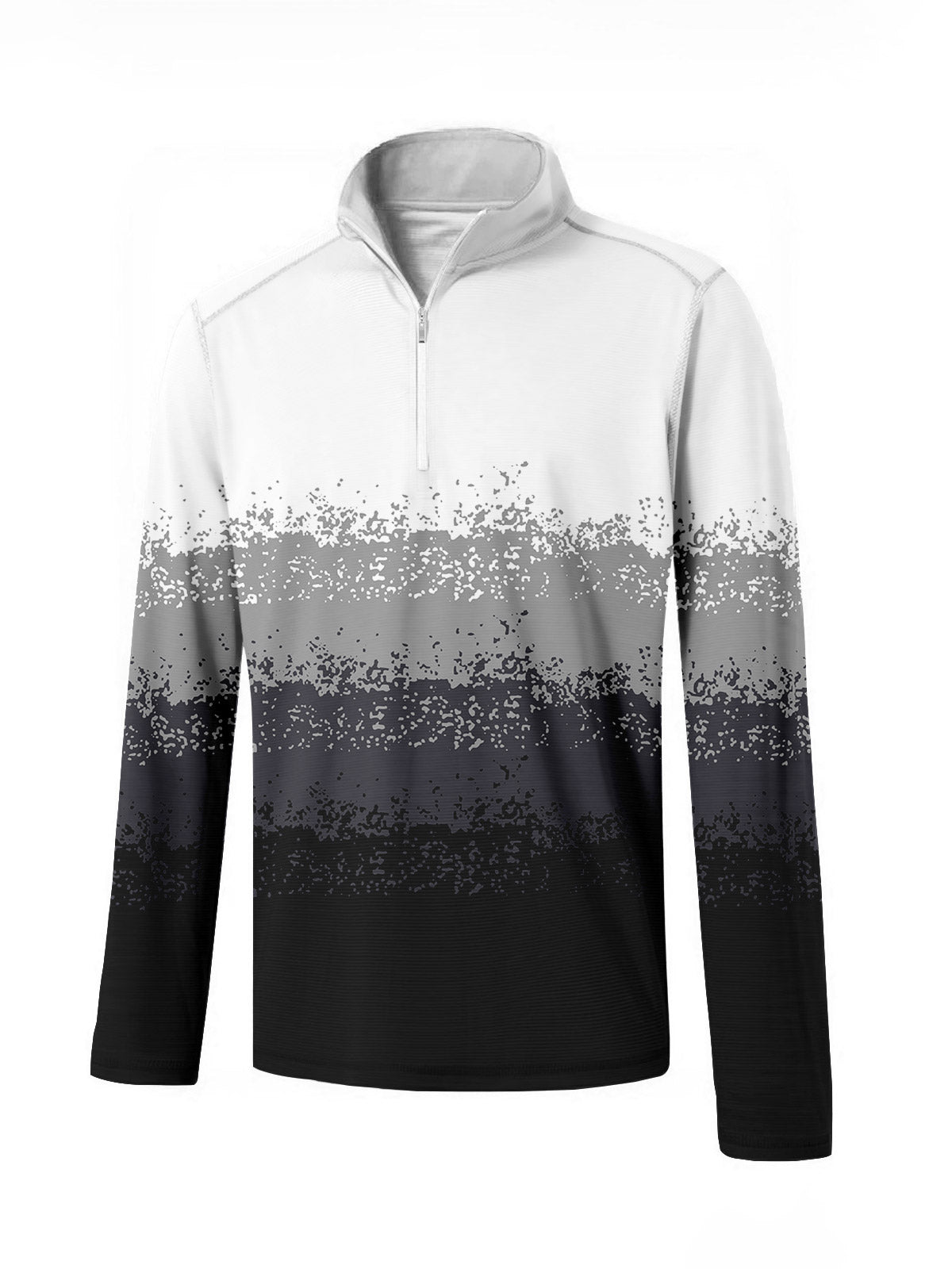 Air Brush Golf Shirt Quarterzip UPF50+