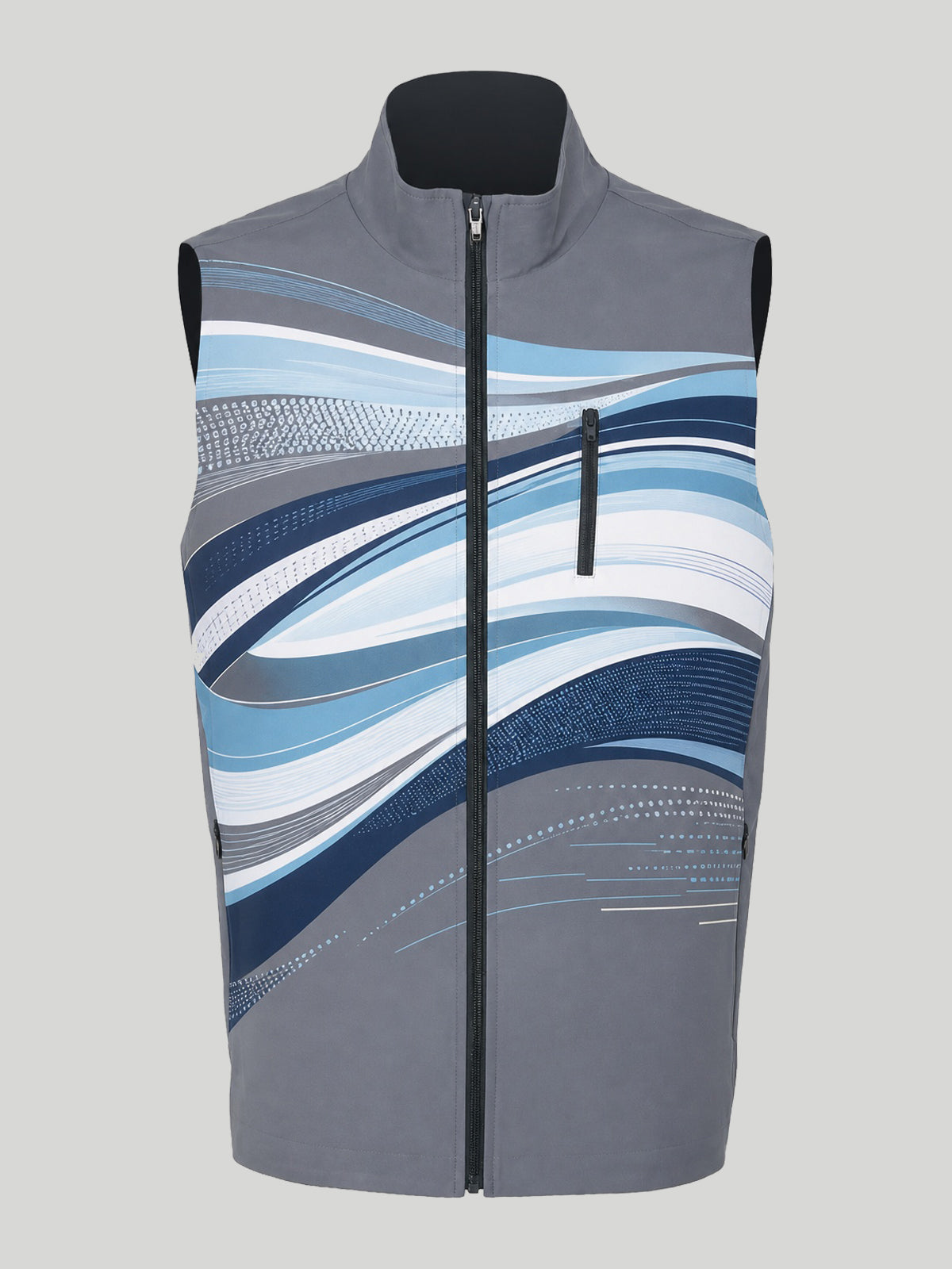 Air Brush Men's Full-Zip Lightweight Vest