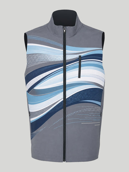 Air Brush Men's Full-Zip Lightweight Vest