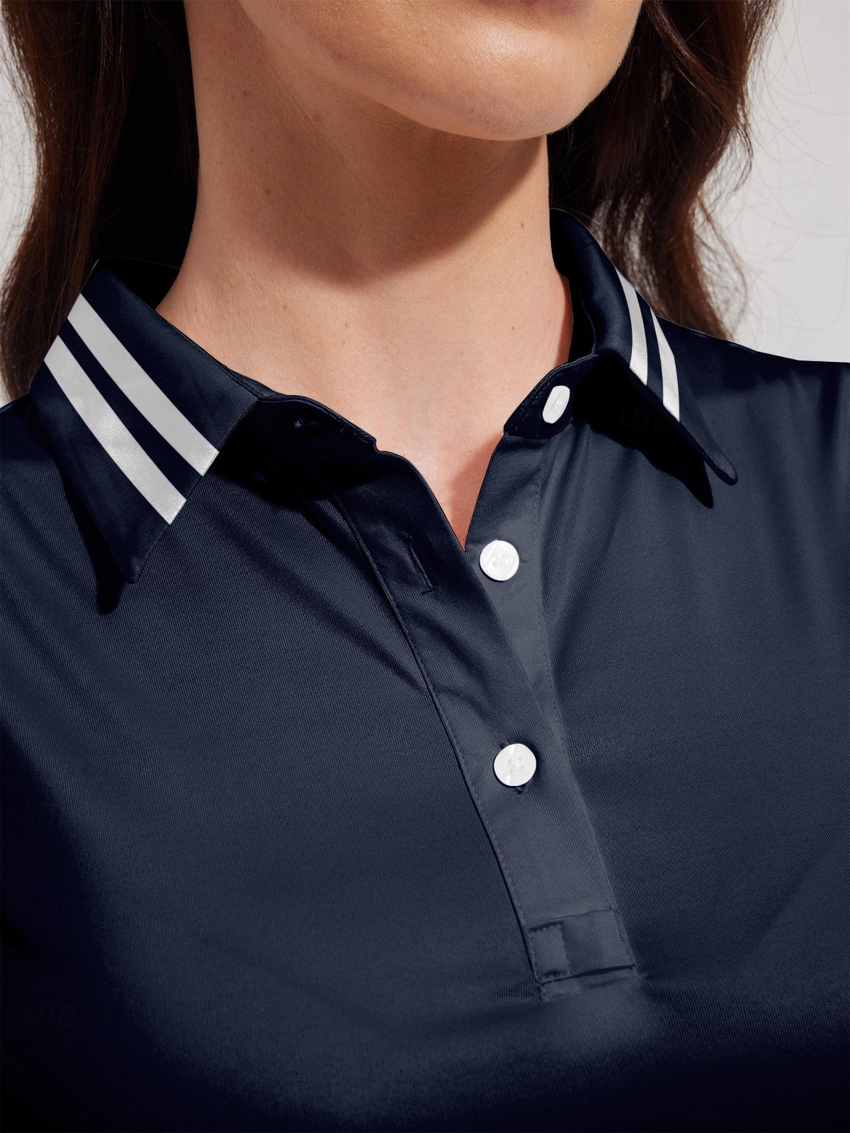 Playful Nautical Women's Polo Top UPF50+