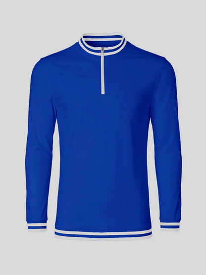 Navycore Men's Golf Shirt Quarterzip UPF50+