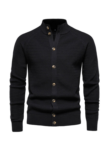More Than Basic Golf Knit Button Up Cardigan