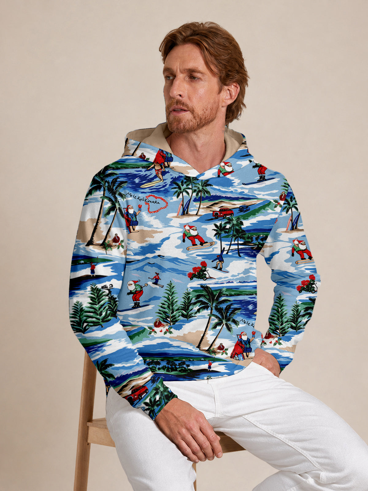 Hyper-prep Men's Golf Hooded Sweatshirt