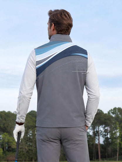 Air Brush Men's Full-Zip Lightweight Vest
