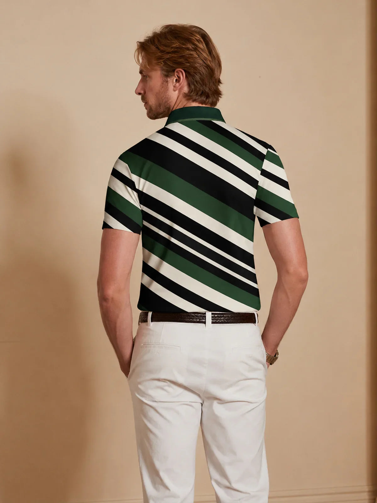 Hyper-prep Herren Poloshirt mit Rippkragen UPF50+