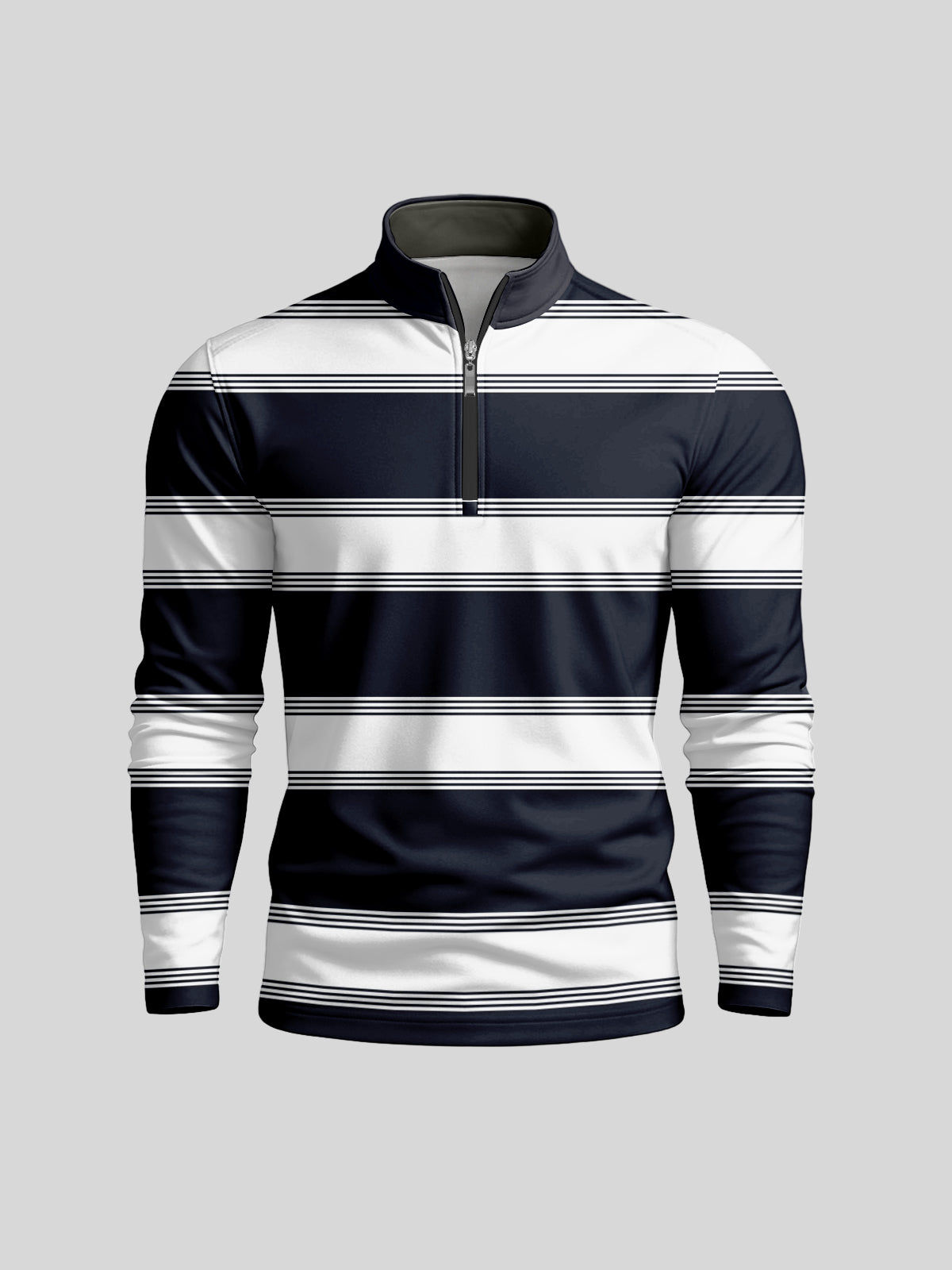 Navycore Men's Lightweight Golf Shirt Quarterzip UPF50+
