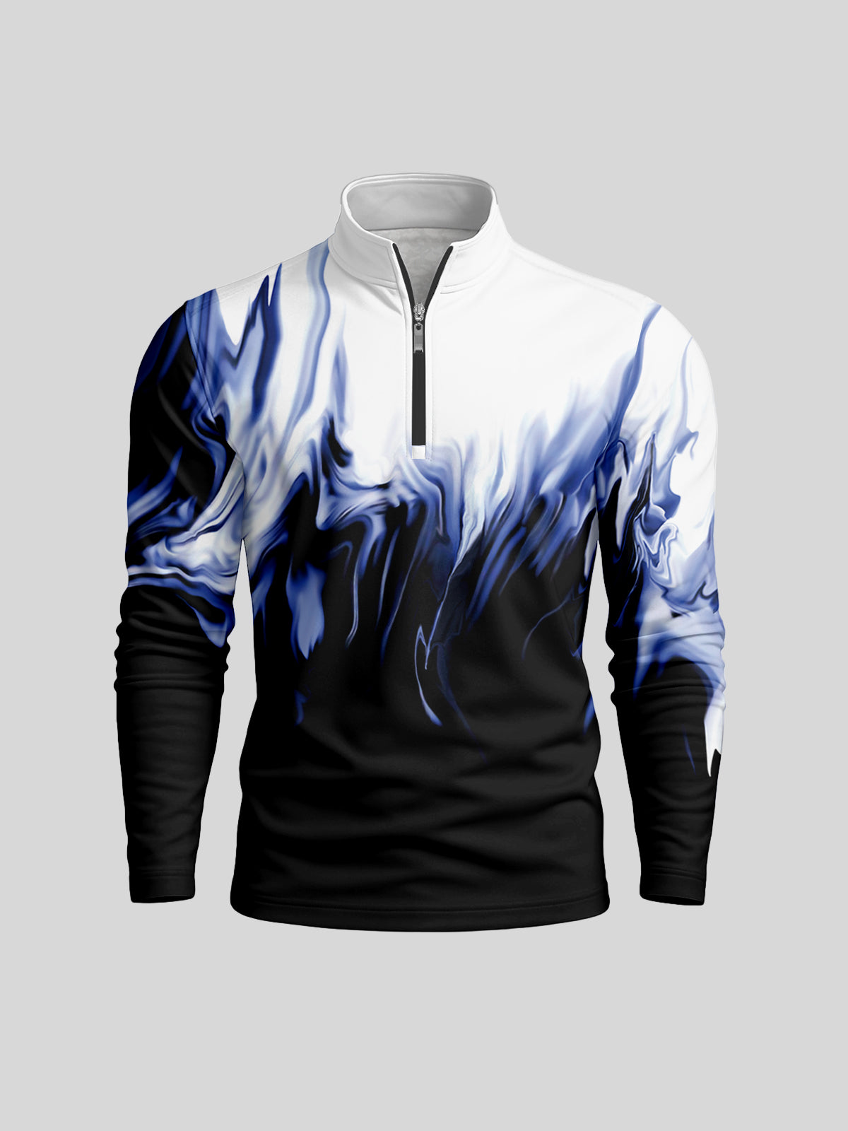 Inked Skins Men's Lightweight Golf Shirt Quarterzip UPF50+