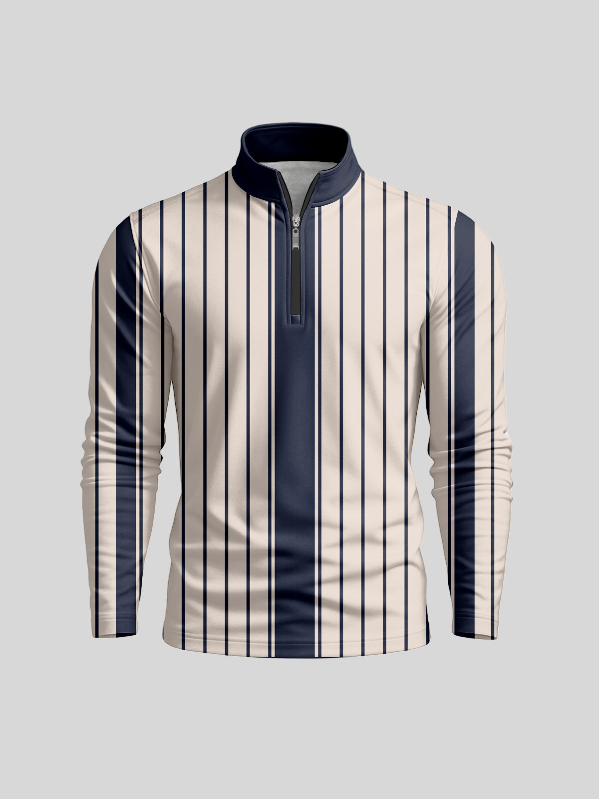 Navycore Men's Lightweight Golf Shirt Quarterzip UPF50+