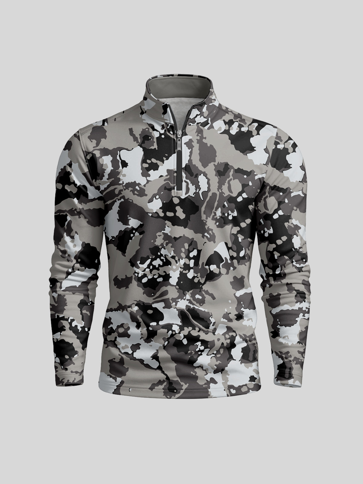 Inked Skins Heren Golfshirt Quarterzip UPF50+