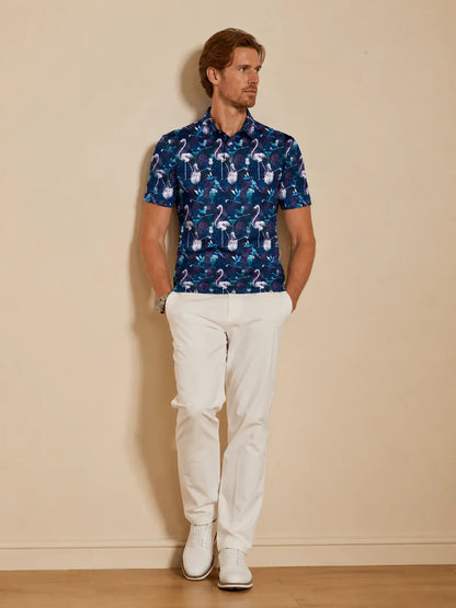Wildlife Party Herren Polo-Shirt UPF50+