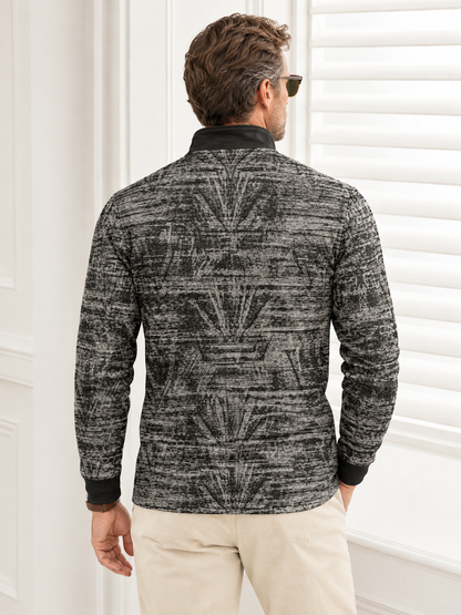 Inked Skins Men's Lightweight Golf Shirt Quarterzip UPF50+