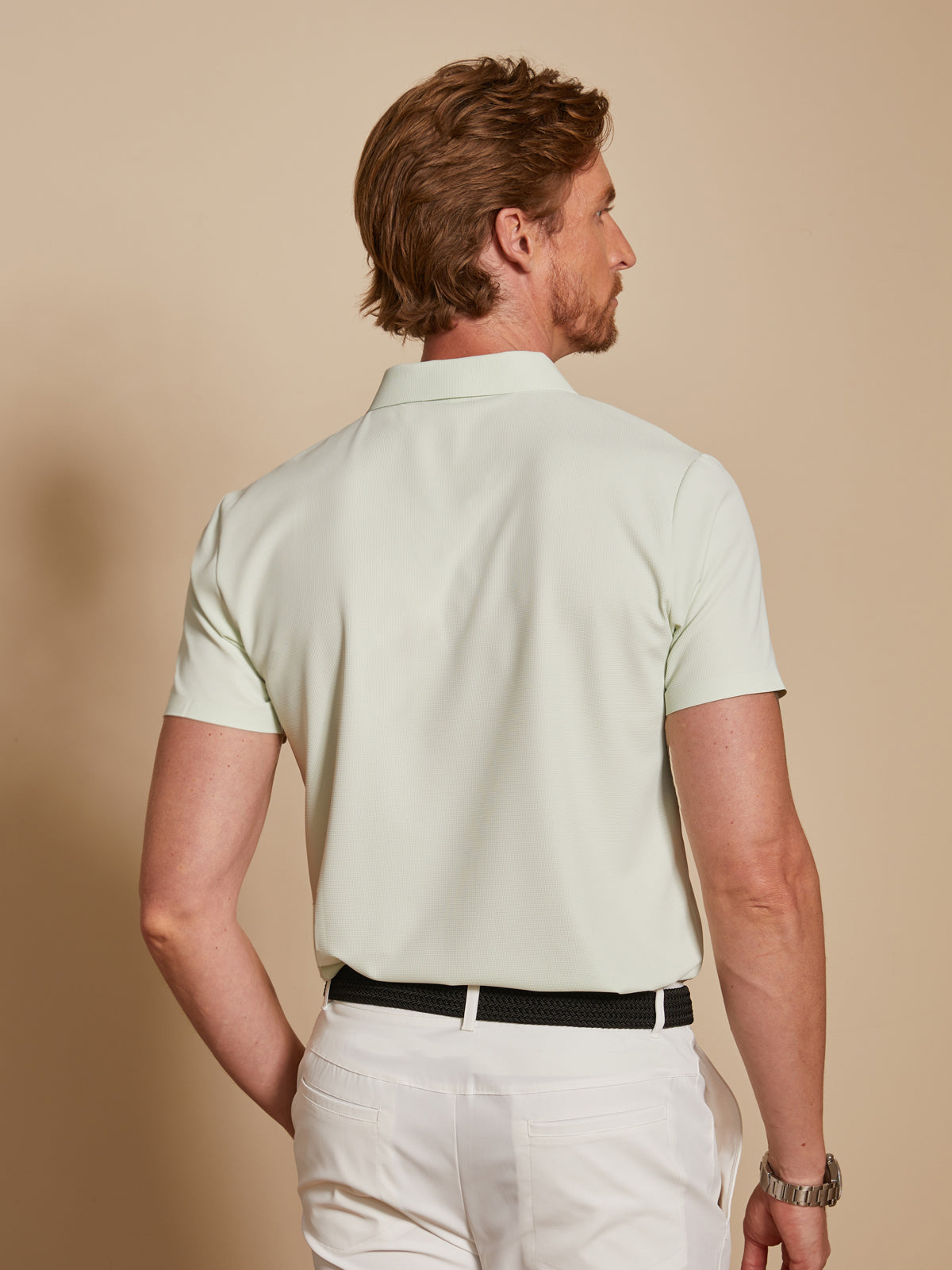 NyCool Men's Golf Shirt Quarterzip