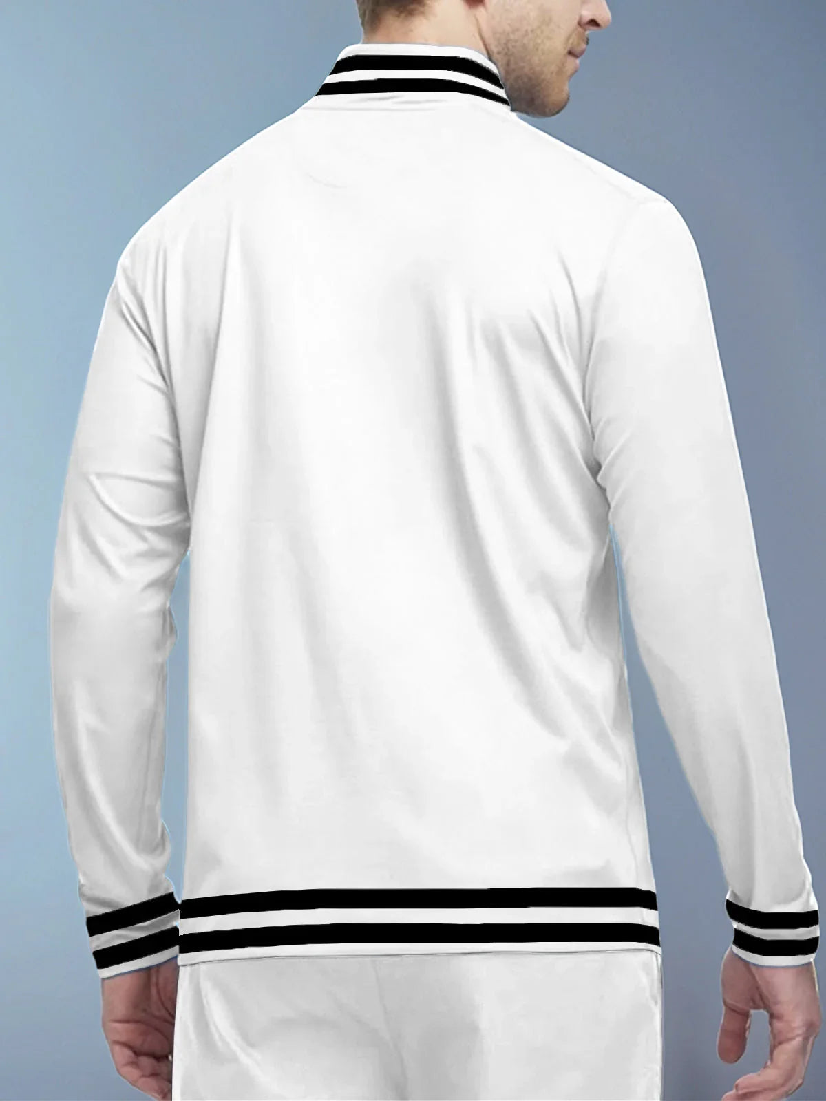 Navycore Maglia da golf da uomo con cerniera a quarto UPF50+