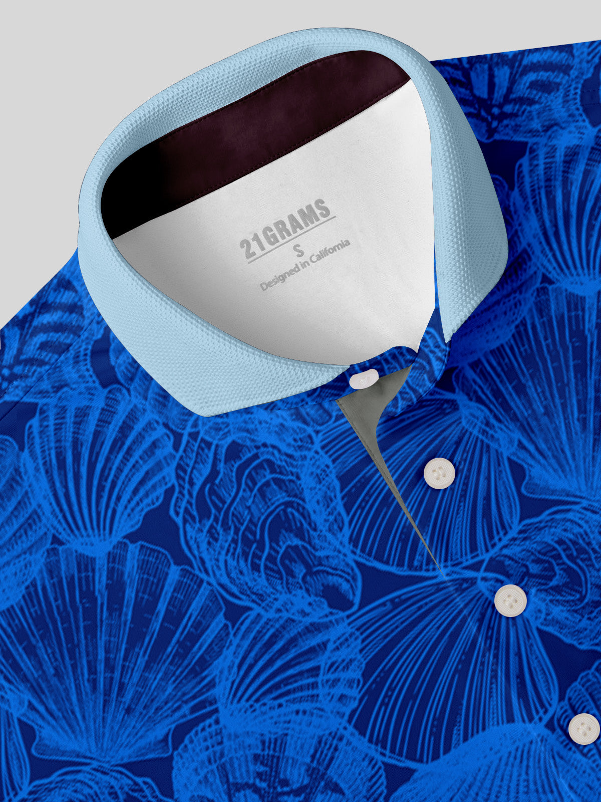 Playful Nautical Men's Polo Top UPF50+