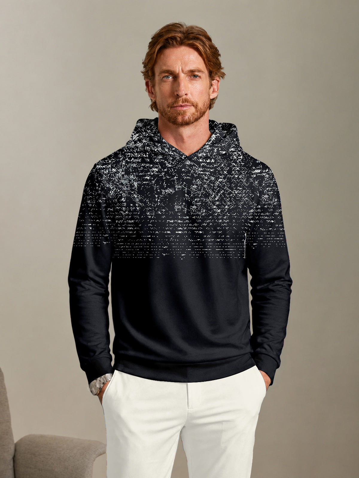 Inked Skins Men's Golf Hooded Sweatshirt
