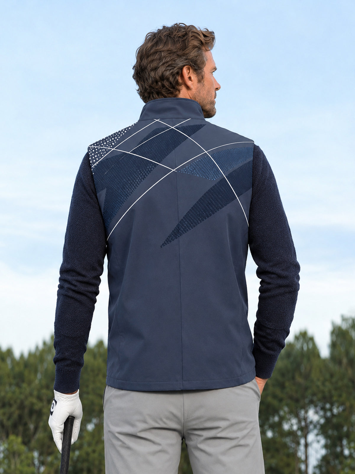 Inked Skins Men's Full-Zip Lightweight Vest