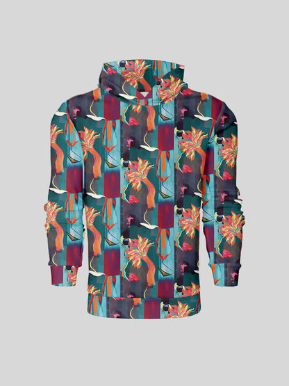 Botanical Energy Men's Golf Hooded Sweatshirt