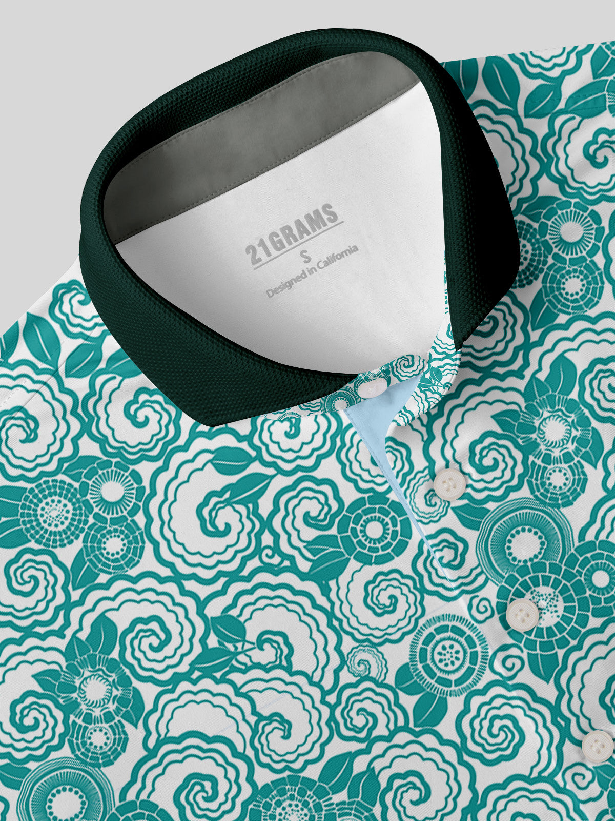 Botanical Energy Men's Polo Top UPF50+