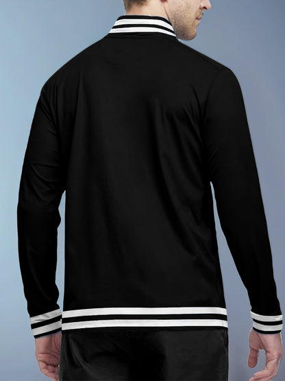 Navycore Men's Golf Shirt Quarterzip UPF50+