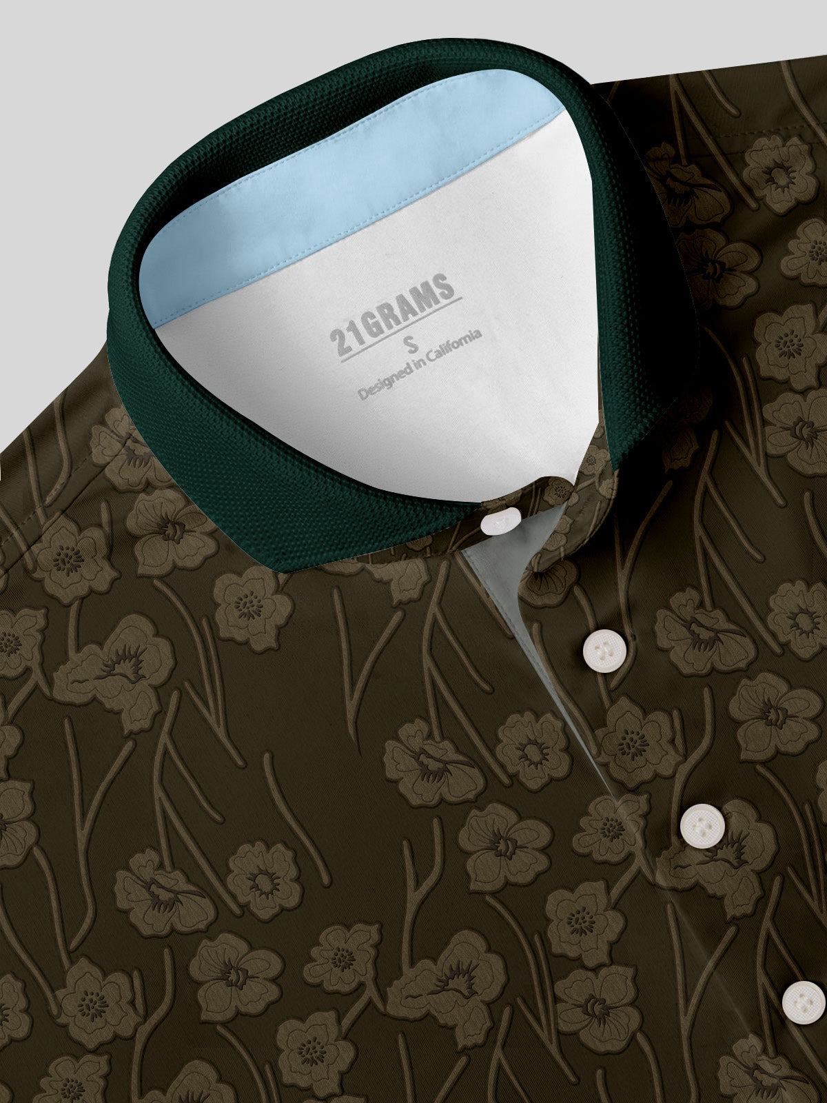Botanical Energy Men's Polo Top UPF50+
