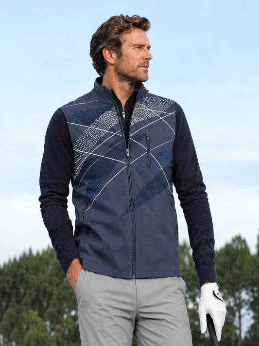 Inked Skins Men's Full-Zip Lightweight Vest