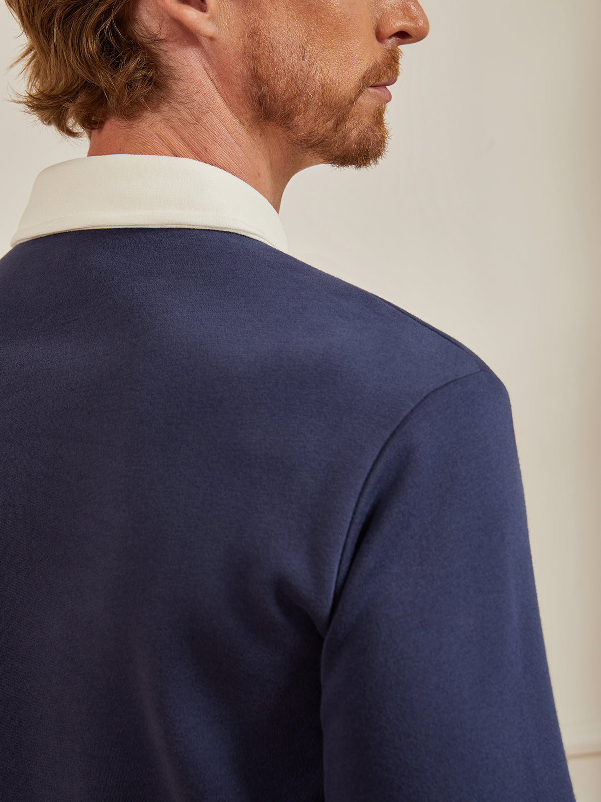 Sweat-shirt boutonné col chemise de golf homme Plus que basique