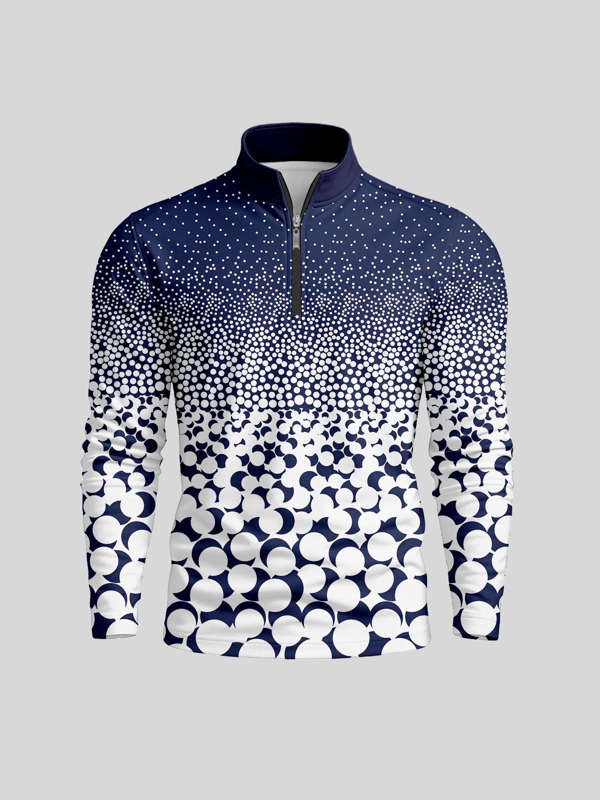 Not So Classic Men's Lightweight Golf Shirt Quarterzip UPF50+