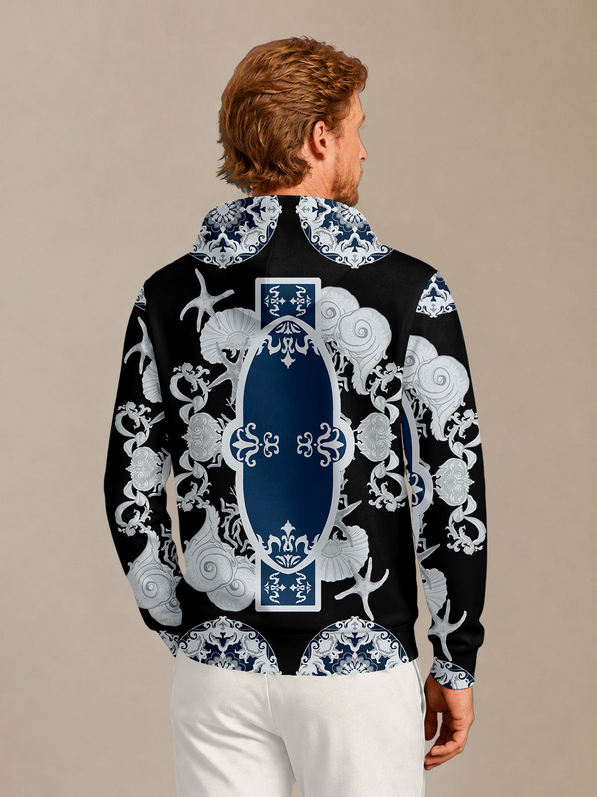 Botanical Energy Men's Golf Hooded Sweatshirt