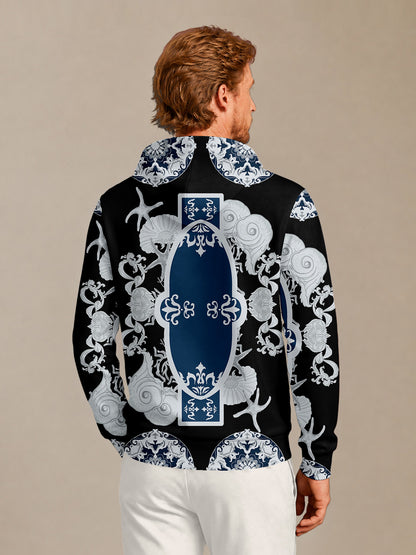 Botanical Energy Men's Golf Hooded Sweatshirt
