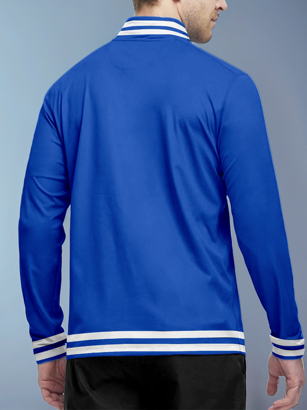 Navycore Men's Golf Shirt Quarterzip UPF50+