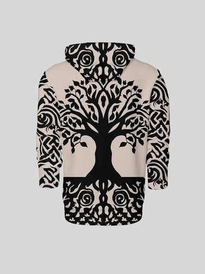 Botanical Energy Men's Golf Hooded Sweatshirt