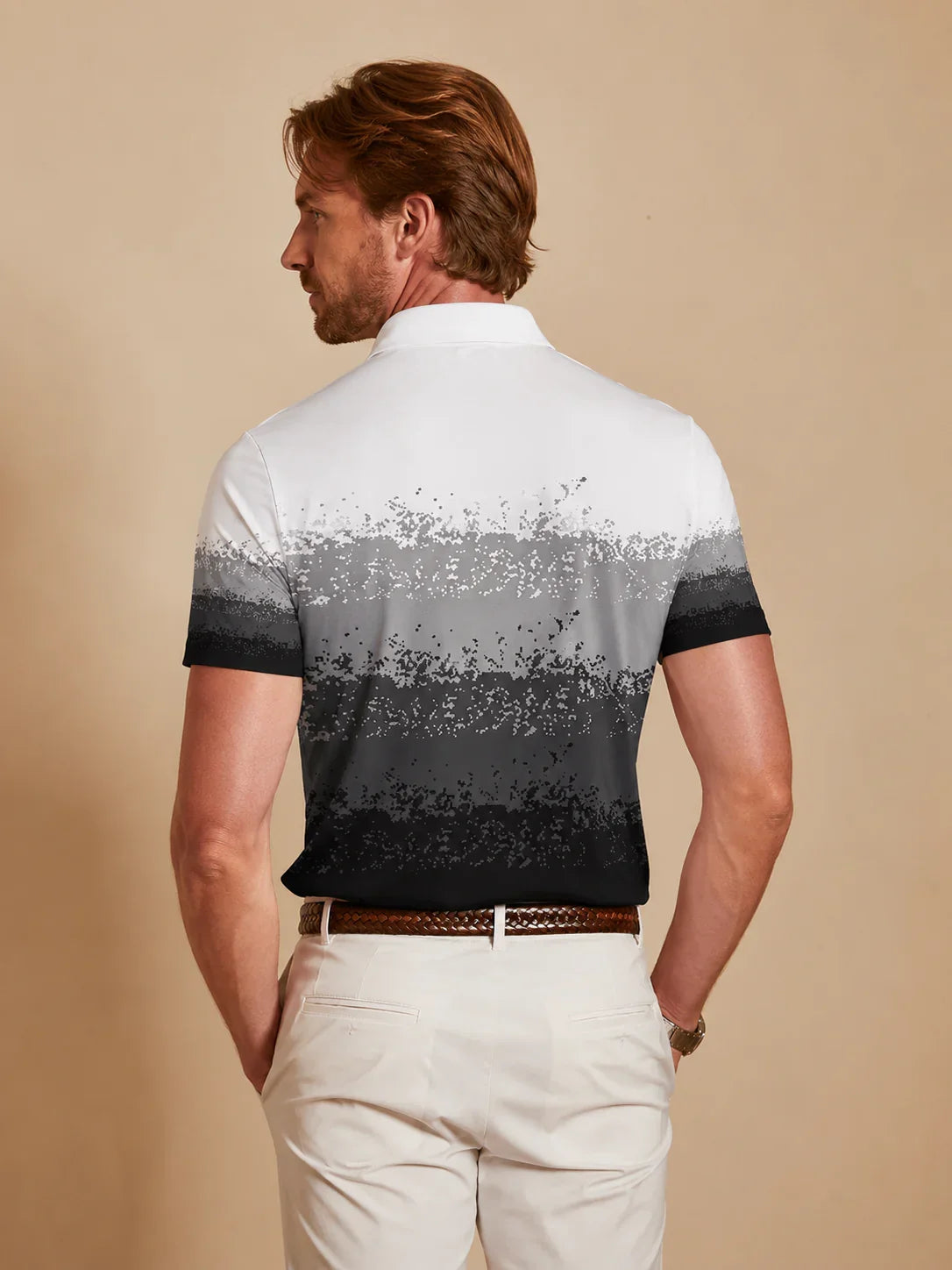 Air Brush Polo Top da Uomo UPF50+