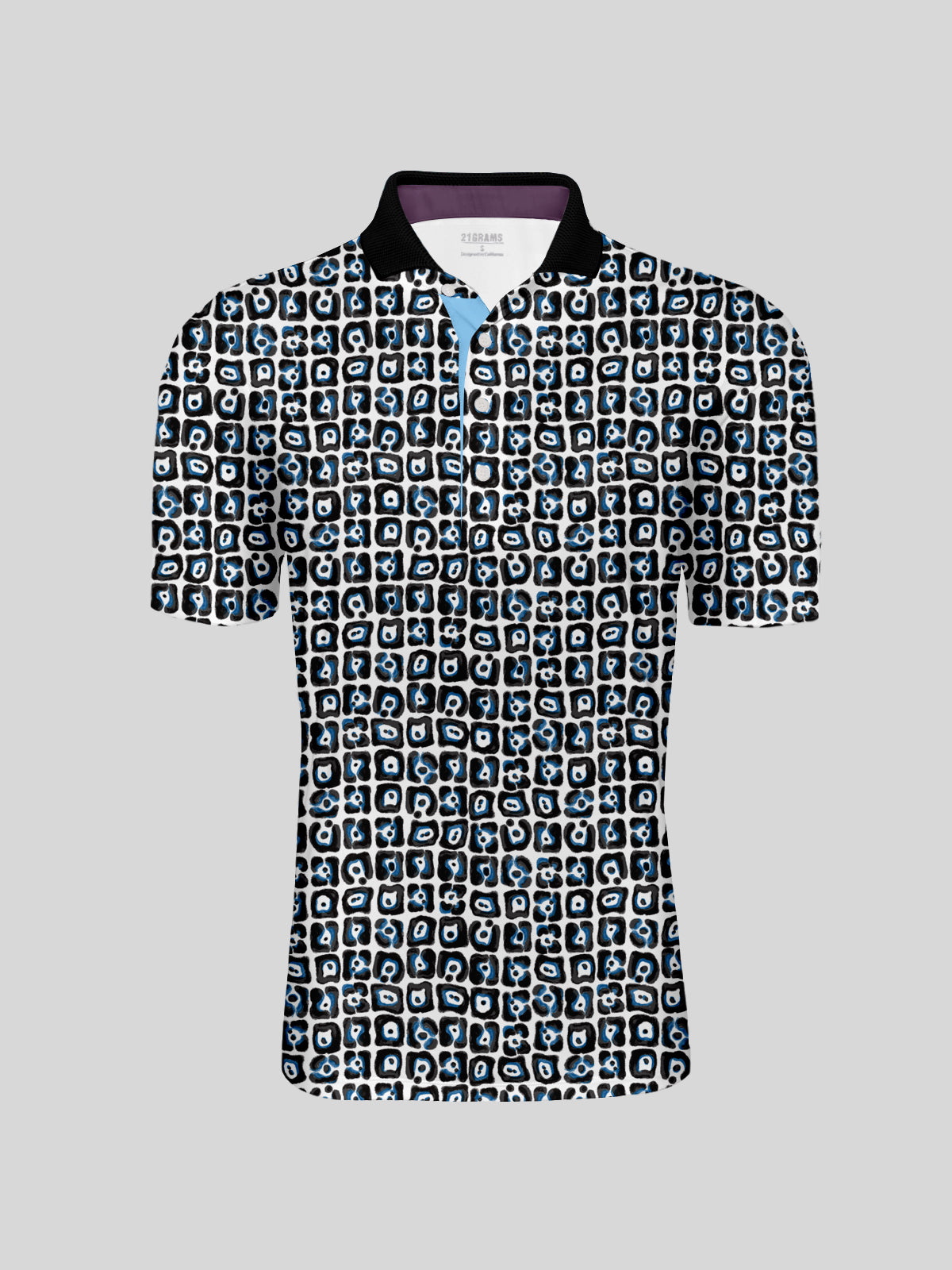 Playful Nautical Men's Polo Top UPF50+