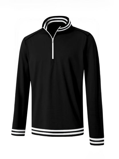 Navycore Men's Golf Shirt Quarterzip UPF50+